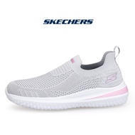 Skechers สเก็ตเชอร์ส รองเท้าผู้ชาย Gowalk Arch Fit - Togpath รองเท้าลำลองผู้หญิง รองเท้าผู้หญิง รองเท้าผ้าใบ Women's Walking Shoes SKECHERS_USA Street Wear Delson 3.0 Cabrino Shoes - 210615-Pink Classic Fit Women Goga Mat Arch Shoes