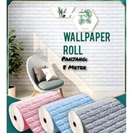 3D Brick Wallpaper Roll Brick Wallpaper Roll 8 Meters