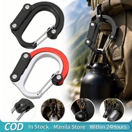 360 Swivel Carabiner Gear Clip and Hook for Camping, Backpack, Suitcases and Garage Organization