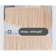 Folding buffet table cover 70cm x 80cm x 180cm