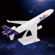 Assembled model B777 McDonnell Douglas MD-11 FedEx AT72, ABS model, cargo plane decoration gift