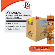 XTRASEAL XBond Construction Adhesive Sealant 300ml  (24 Bottles) Silicone Sealant XBond Glue Gam X B