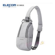 【XP】 當天出貨  ELECOM 帆布兩用輕便斜背包-灰 黑 DGB-S040  肩背包 相機包 單肩包 elecom