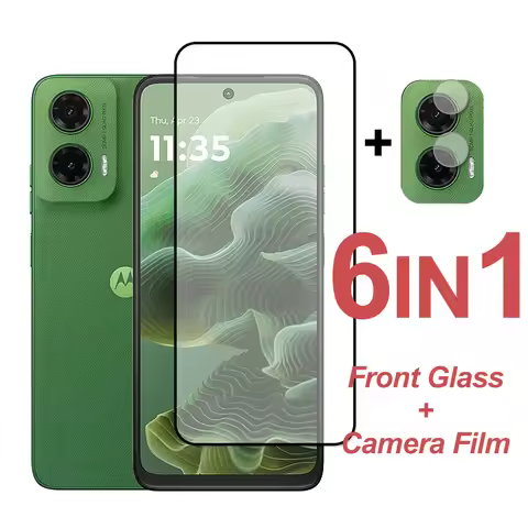 Full Cover Tempered Glass For Motorola Moto G35 Glass Screen Protector On Moto G35 Protective Phone 