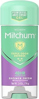 Mitchum Deodorant Womens Gel Shower Fresh 3.4 Ounce (100ml) (Pack of 7)