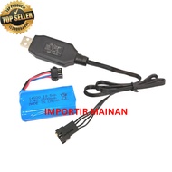Li ion battery 14500 7.4v 2500mAH SM 4P JJRC Q116 WPL C54 HUINA 1535