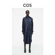 COS | ชุดเดรสมิดิพิมพ์ลายพรางแบบสบายๆ