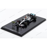[May New Arrival] F1 Racing Model 1: 43 SPARK Mercedes-Benz W10 Hamilton China Station Champion Spec