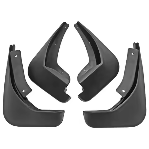 Popular 4PCS Car Mudguard Mud Flaps Splash Mud Guard Fender For Ford Fiesta Mk7 2009 2010 2011 2012
