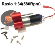 Best-selling single speed gearbox Mn D90 D98 D99 Rc Mn90 WPL Metal Gearbox Single Speed MN WPL SALE