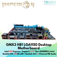 Imperion GMX3 H81 LGA1150 Desktop Motherboard