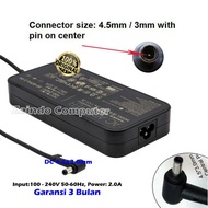 ASUS ROG 19V 6.32A 4.5x3.0MM FX505D FX505DT FX505DU FX505DY FX505DD FX505G FX505GT FX505GD FX505GE F