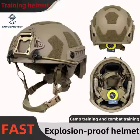 FRP tactical helmet SF high-cut explosion-proof helmet outdoor expansion equipment fast helmet Wendy