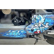 VC K1 Sonic Electric Vehicle Sticker Latest Style Gray Car I 3-layer waterproof Decal