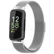 全城热卖 - 適用於 Fitbit Inspire 3 米蘭金屬錶帶腕帶 銀 A