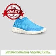 Sepatu Casual Formal Slip On Wakai Asli Original Pria Laki Wakai Biru