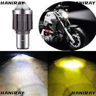 HANIRAY Motorbike-Headlam Led Spotlight 12000LM Super Bright BA20D