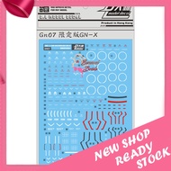 DALIN DECAL MG GN-X GNX DECAL  GN07