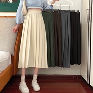 Oppa Style Shop 555 Long Tennis Skirt/Korean Pleated Skirt/Rok Panjang/Rok Tennis