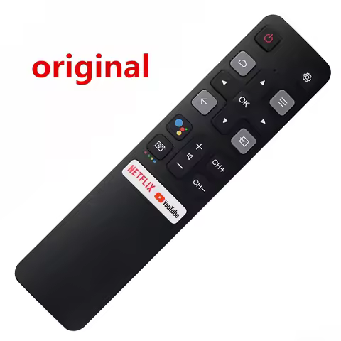 New Original Voice Remote Control RC802V FNR1 / RC802V FUR6 For TCL Android Smart TV 49P30FS 65P8S 5