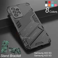 Phone Case For Samsung Galazy A53 A52 A52s A33 A73 A13 A23 LTE 4G 5G Casing Armor Shockproof Bracket