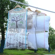 Household Drying Pillow Net Pocket Pillow Hanging Network Throw Pillow Use Hanger Pillow Clip Drying