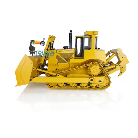 In Stock 1/14 JDMODEL 98 Dxr2 Metal Crawler Hydraulic RC Bulldozer Model AT9 Assembled Painted Dozer