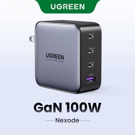 【Nexode】UGREEN GaN 100W USB Type C Fast Charger Foldable Adapter อะแดปเตอร์ for MacBook iPad iPhone 