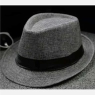 Tompi Fedora jazz Cowboy Hat Plain straw fedora adult Cowboy Hat Laken Men Adult Cowboy Fedora Vinta