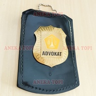 Advocate KTA Wallet, Advocate Logo KTA Badge Wallet, Advocate Necklace Badge Wallet - Various Hats