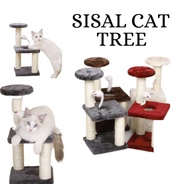 Sisal Cat Tree Scratcher Pets Kitten Scratching Post Board Cat Toys