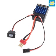 NIUYO Brushless ESC, 5V/2A BEC Waterproof Sensorless Motor ESC, Durable 35A Short Wire Remote Contro