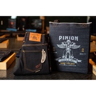 [READY STOCK] PINION DENIM ROGUE A WAY INDIGO X DARK BROWN 21OZ