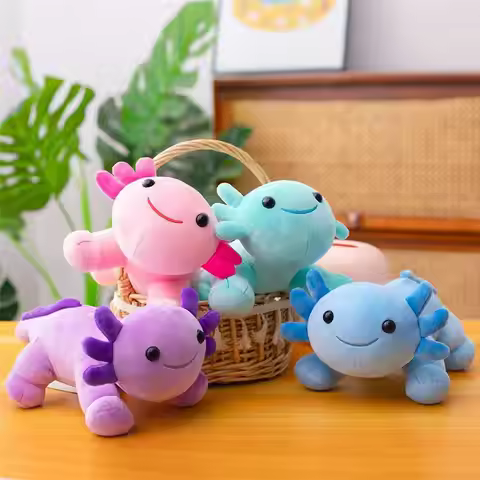 Hot selling realistic salamander plush toys, lifelike plush animals, cute and unique novel pet dolls