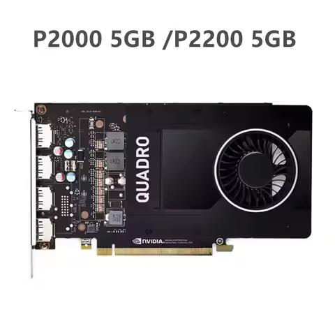 For Nvidia Quadro P2000 5G graphics card P2200 5GB modeling rendering and drawing Professional graph