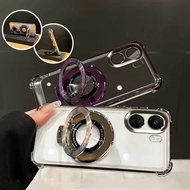 Case Xiaomi Redmi 13C 4G POCO C65 Magnetic Bracket TPU Airbag Phone Cover