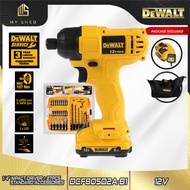 DEWALT DCF805D2A-B1 12V Cordless 1/4 Impact Driver With 27pcs Standard Accessories (Replace DCF805C2