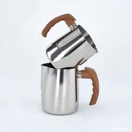 KiRimDailysama-- Milk Jug Latte Art Barista Steam Pitcher Jug Milk Glass Pitcher Stainless Steel Thi