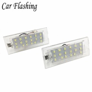 Car Flashing White CANbus LED Number License Plate Light Lamp 18 SMD 3528 For BMW E53 X5 1999-2003 E