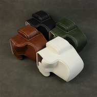 Canon EOS R50 R100 Pu Leather Camera Bag Case Pouch For Canon EOS R50 r100