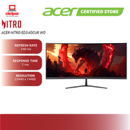 ACER NITRO ED340CUR W0 CURVED GAMING MONITOR-BLACK ( 34" VA WQHD / 240HZ /AMD FREESYNC/ HD MI + DP)