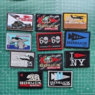 【Customized】American Personality GORUCK Morale Embroidery 3D Velcro Patch /Badges/armband/Emblem Dec