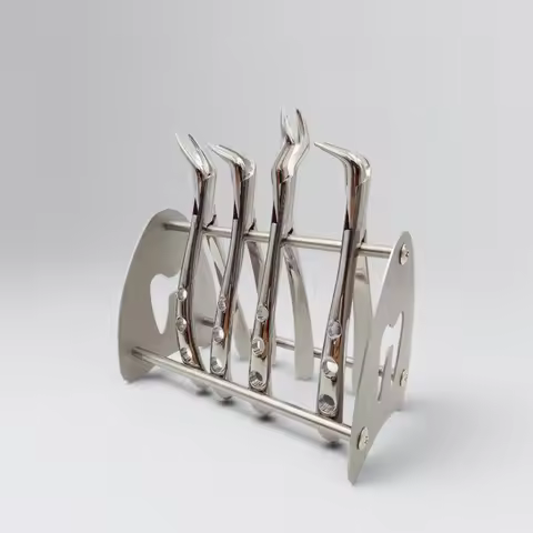 Dental Orthodontic Forceps Placement Rack Tooth Extraction Tongs Place Rack Stand Holder For Orthodo