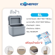 Camping Cooler Box 5L 22L 28L 45L น้ำแข็งรถแบบพกพาแคมป์ปิ้ง Picnic Storage Food