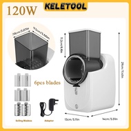 Electric Cheese Grater Rechargeable Use Salad Shooter 3 Changeable Blades Block Cheese Fruit Veggies