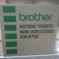 MESIN Brother Gx-6750 - Typewriter Typewriter/