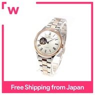 [ORIENT STAR Automatic Watch Classic Semi-Skeleton Mechanical Made in Japan with 2 years warranty Open Heart RK-ND0001S Ladies White Silver