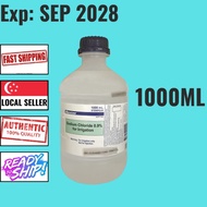 Baxter Sodium Chloride 0.9% Irrigation Solution 1000ml Wound Irrigation SOD
