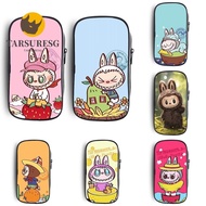 TARSURESG Pencil Cases, Cute Cartoon Large Capacity Labubu Pencil Bag, Fashion Stationery Box for Labubu