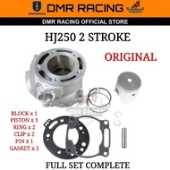 Motocross China HENG JIAN HJ250 2 STROKE Original Cylinder Block Complete Set (HJ250-2T)